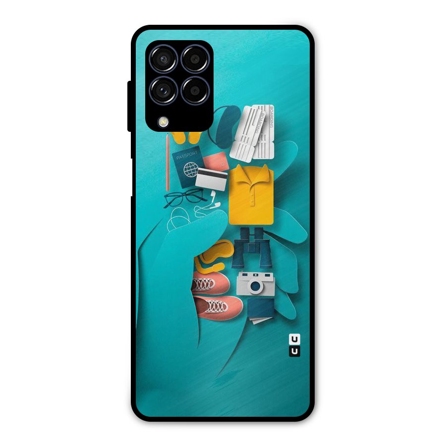 Vacay Vibes Metal Back Case for Galaxy M53 5G