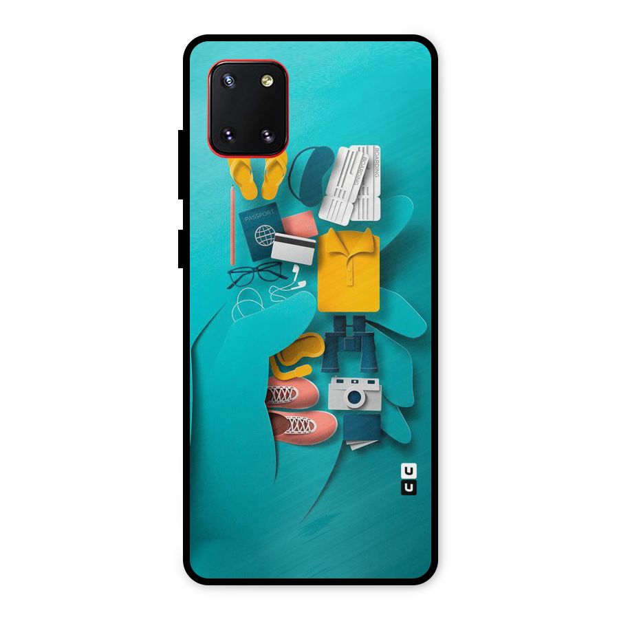 Vacay Vibes Metal Back Case for Galaxy Note 10 Lite