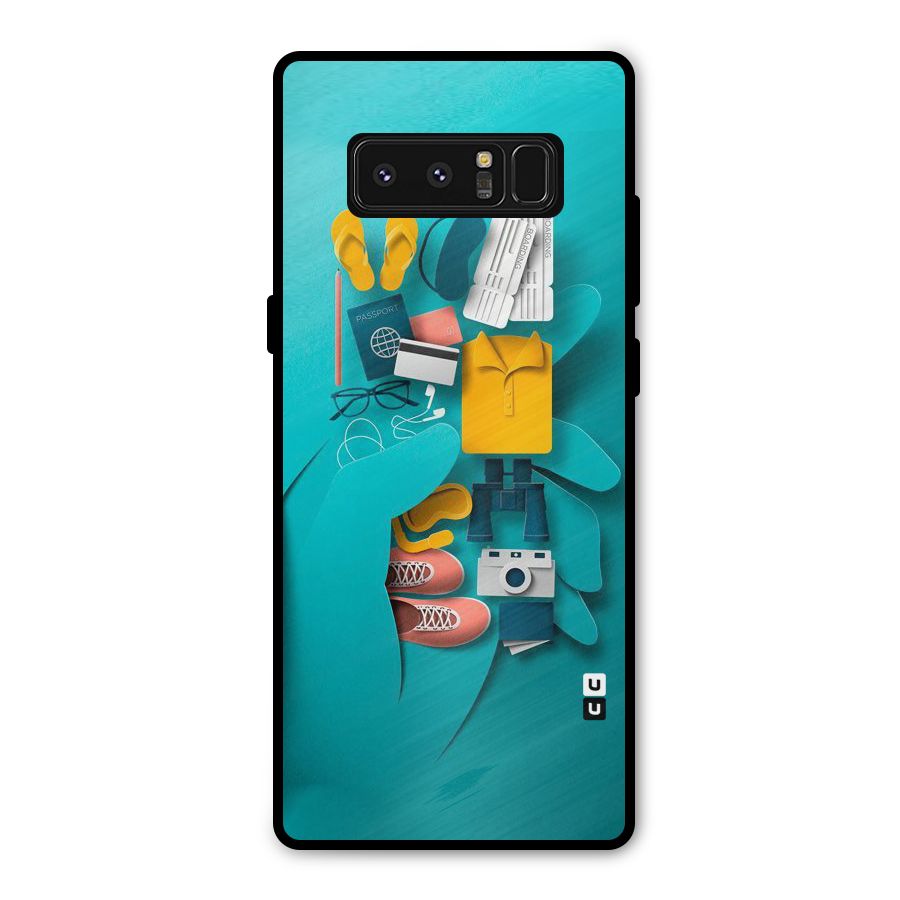 Vacay Vibes Metal Back Case for Galaxy Note 8