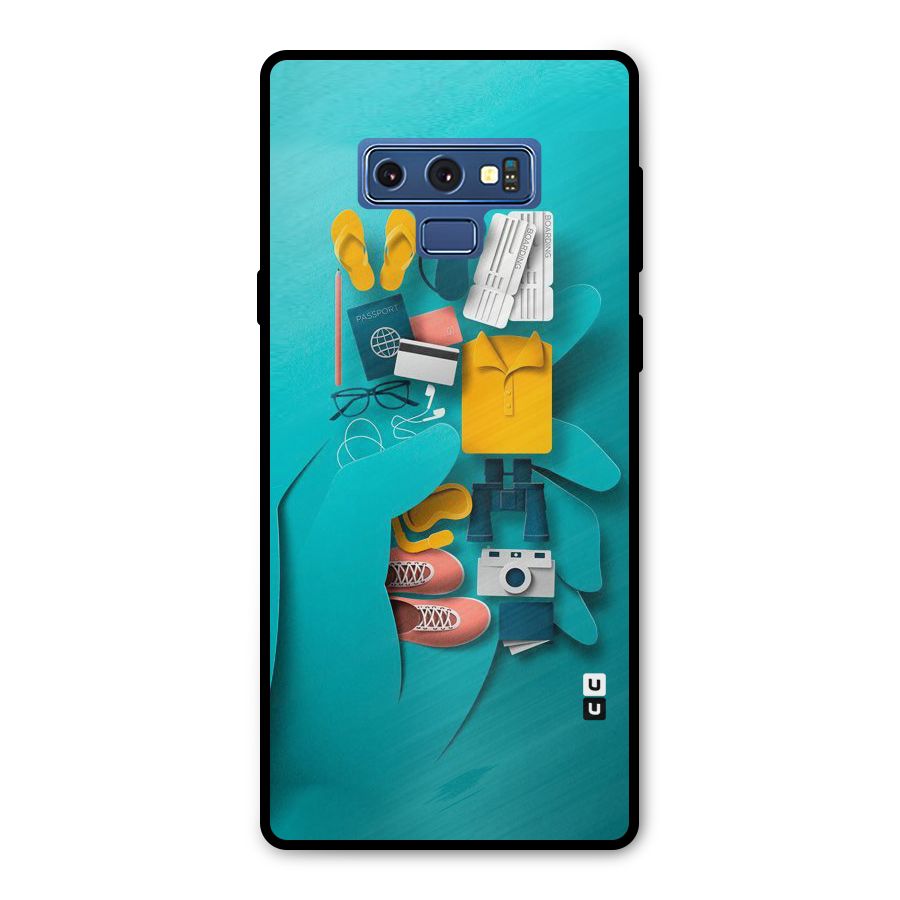 Vacay Vibes Metal Back Case for Galaxy Note 9