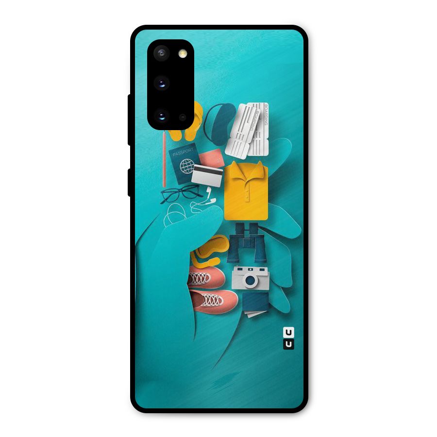 Vacay Vibes Metal Back Case for Galaxy S20
