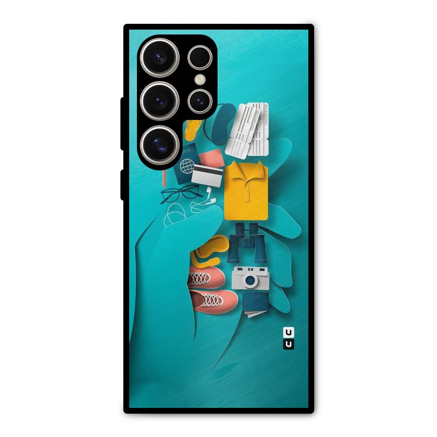 Vacay Vibes Metal Back Case for Galaxy S24 Ultra