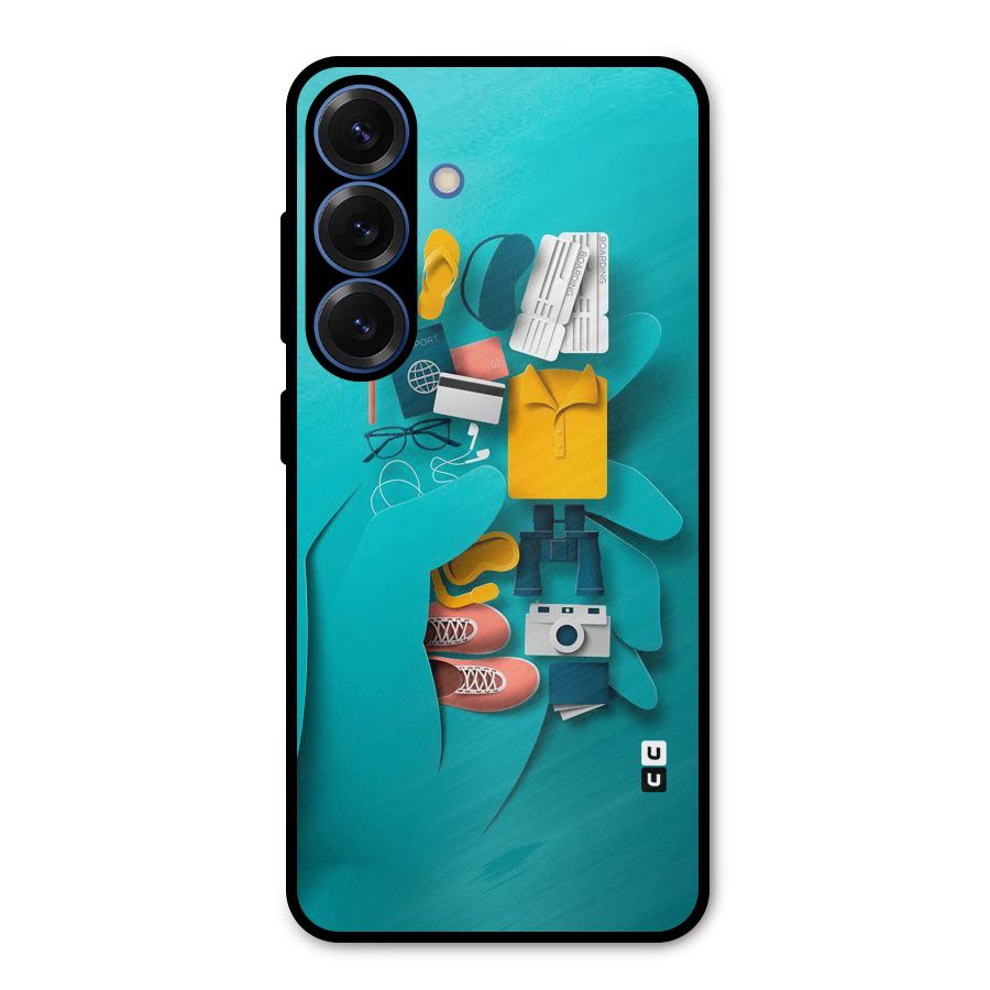 Vacay Vibes Metal Back Case for Galaxy S25