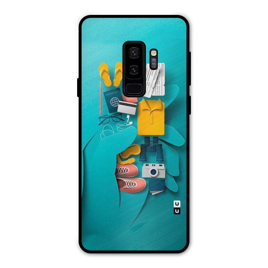 Vacay Vibes Metal Back Case for Galaxy S9 Plus