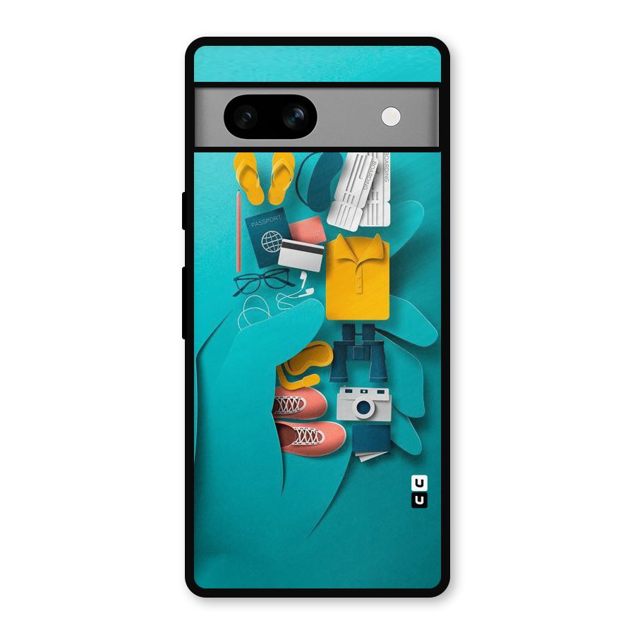 Vacay Vibes Metal Back Case for Google Pixel 7a