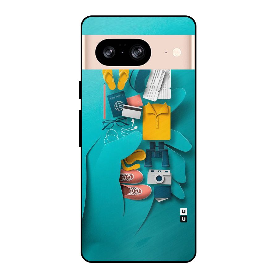 Vacay Vibes Metal Back Case for Google Pixel 8
