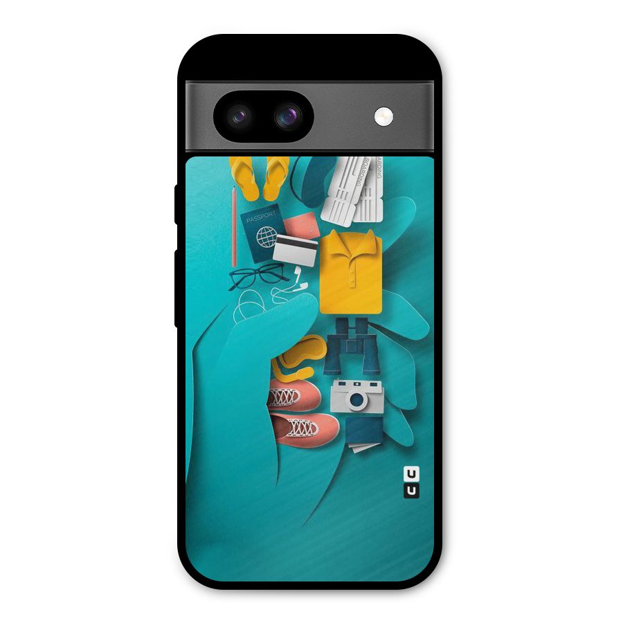 Vacay Vibes Metal Back Case for Google Pixel 8a