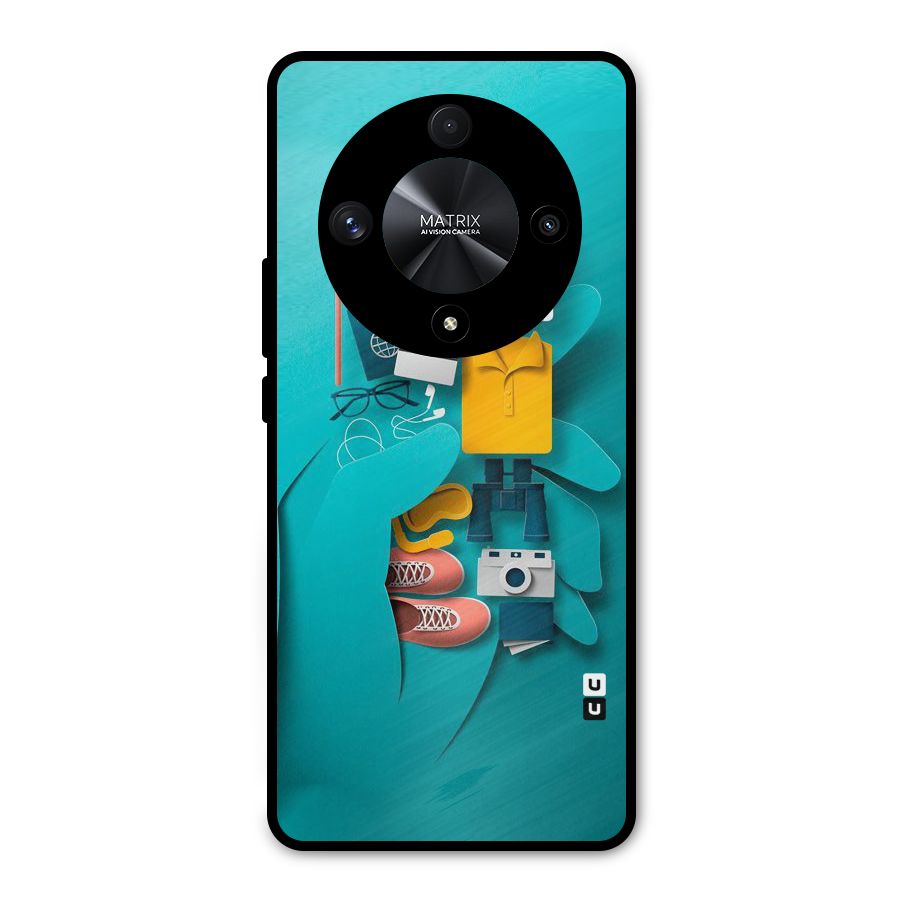 Vacay Vibes Metal Back Case for Honor X9b