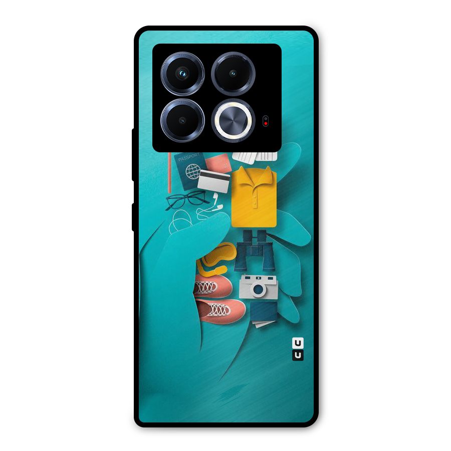 Vacay Vibes Metal Back Case for Infinix Note 40 5G
