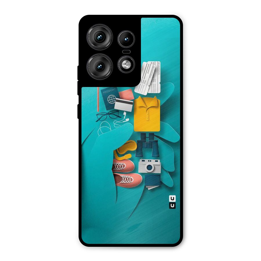 Vacay Vibes Metal Back Case for Motorola Edge 50 Pro