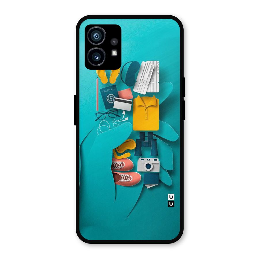 Vacay Vibes Metal Back Case for Nothing Phone 1