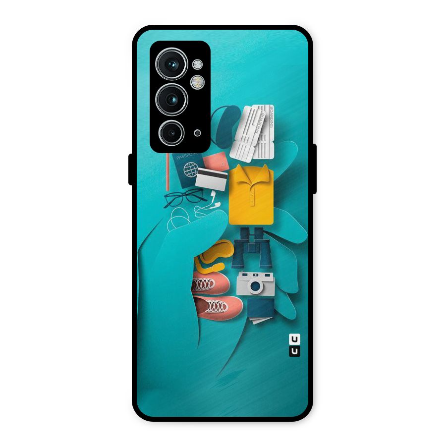 Vacay Vibes Metal Back Case for OnePlus 9RT 5G