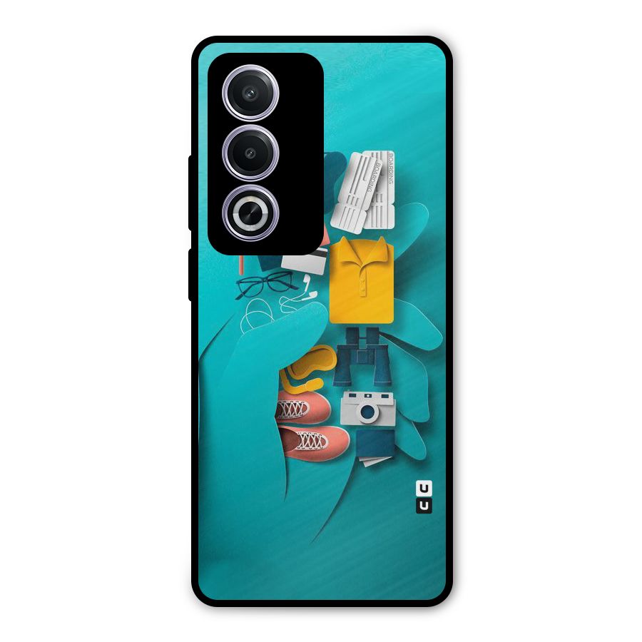 Vacay Vibes Metal Back Case for Oppo A3 Pro