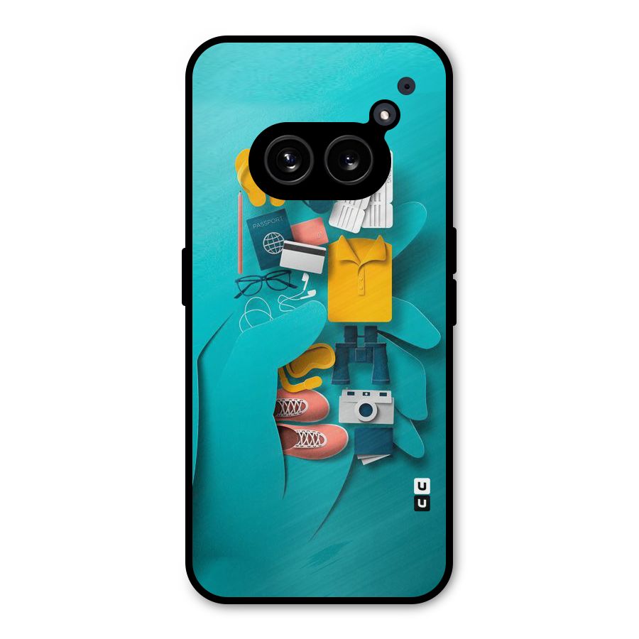 Vacay Vibes Metal Back Case for Nothing Phone 2a