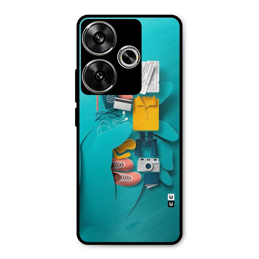 Vacay Vibes Metal Back Case for Poco F6