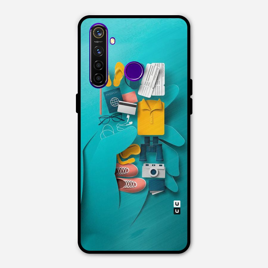 Vacay Vibes Metal Back Case for Realme 5 Pro