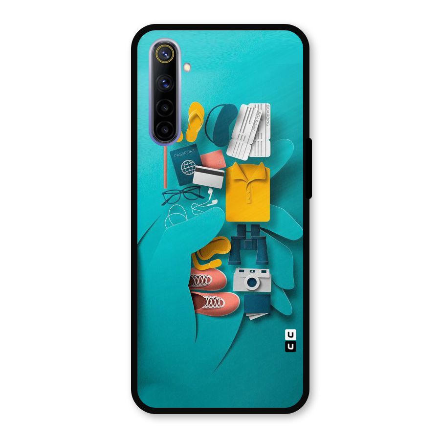 Vacay Vibes Metal Back Case for Realme 6