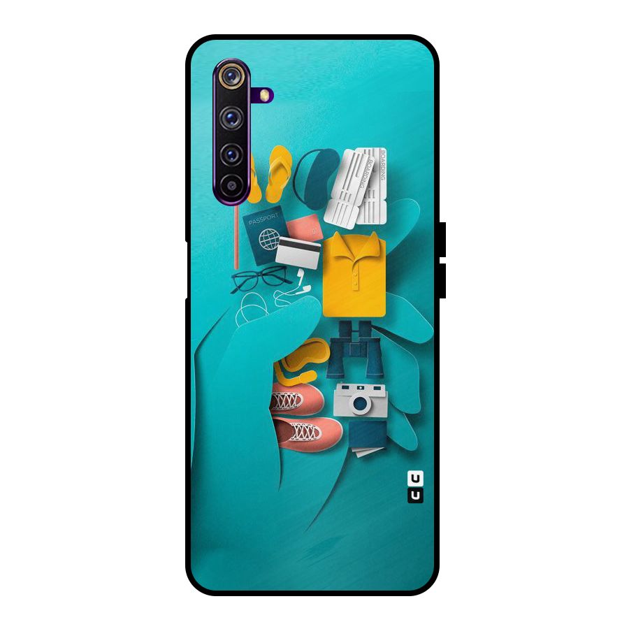 Vacay Vibes Metal Back Case for Realme 6 Pro