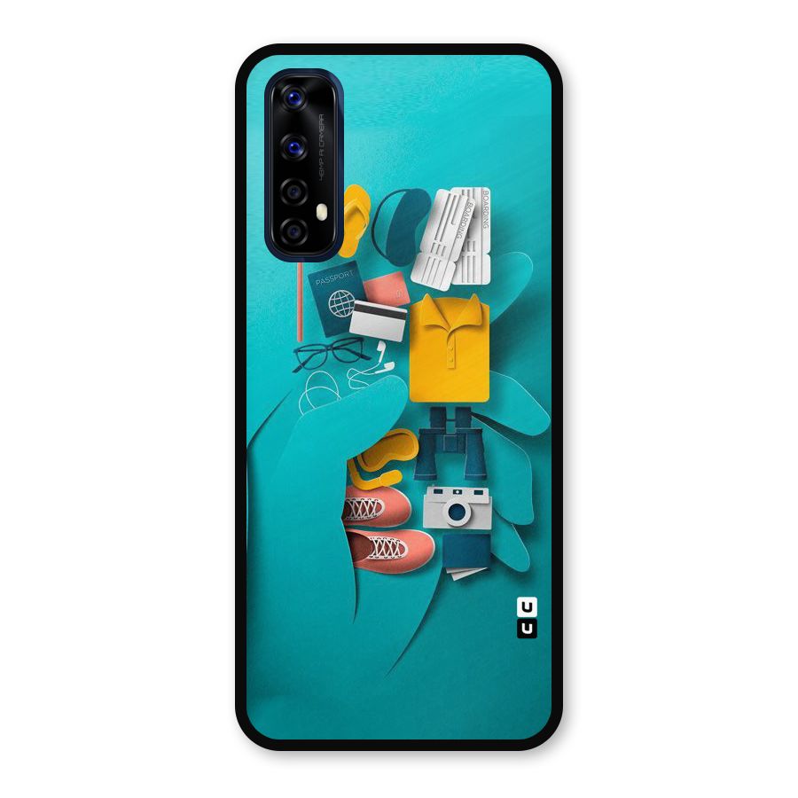 Vacay Vibes Metal Back Case for Realme 7