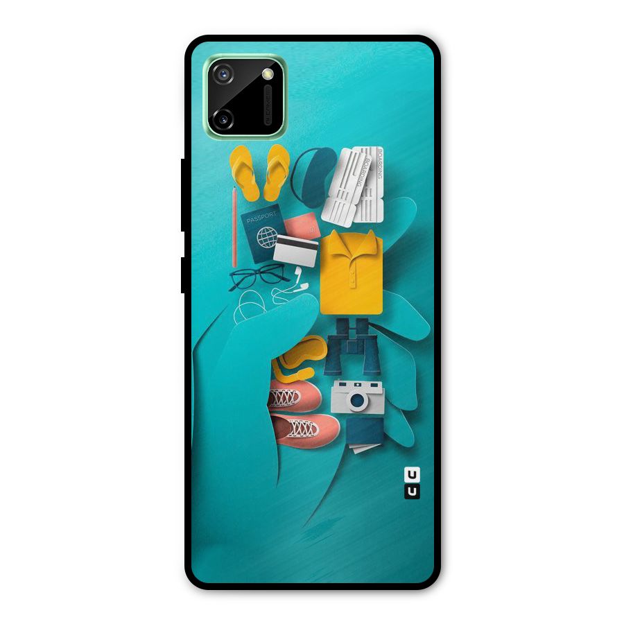Vacay Vibes Metal Back Case for Realme C11