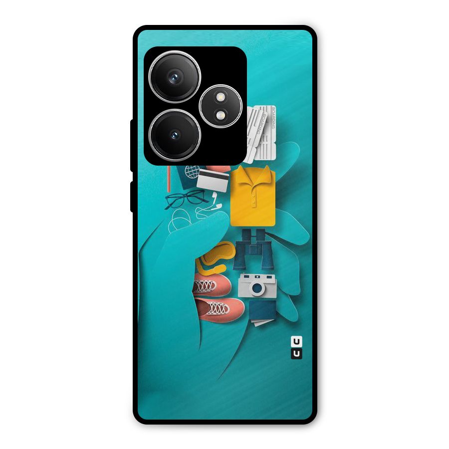Vacay Vibes Metal Back Case for Realme GT 6T