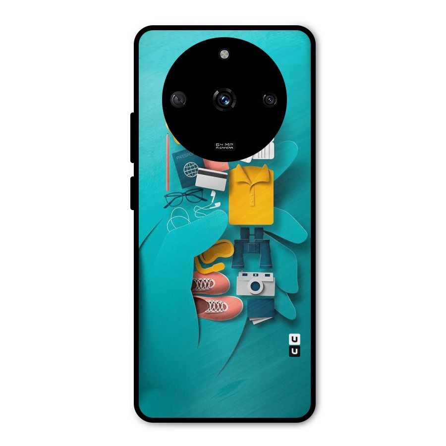 Vacay Vibes Metal Back Case for Realme Narzo 60 5G