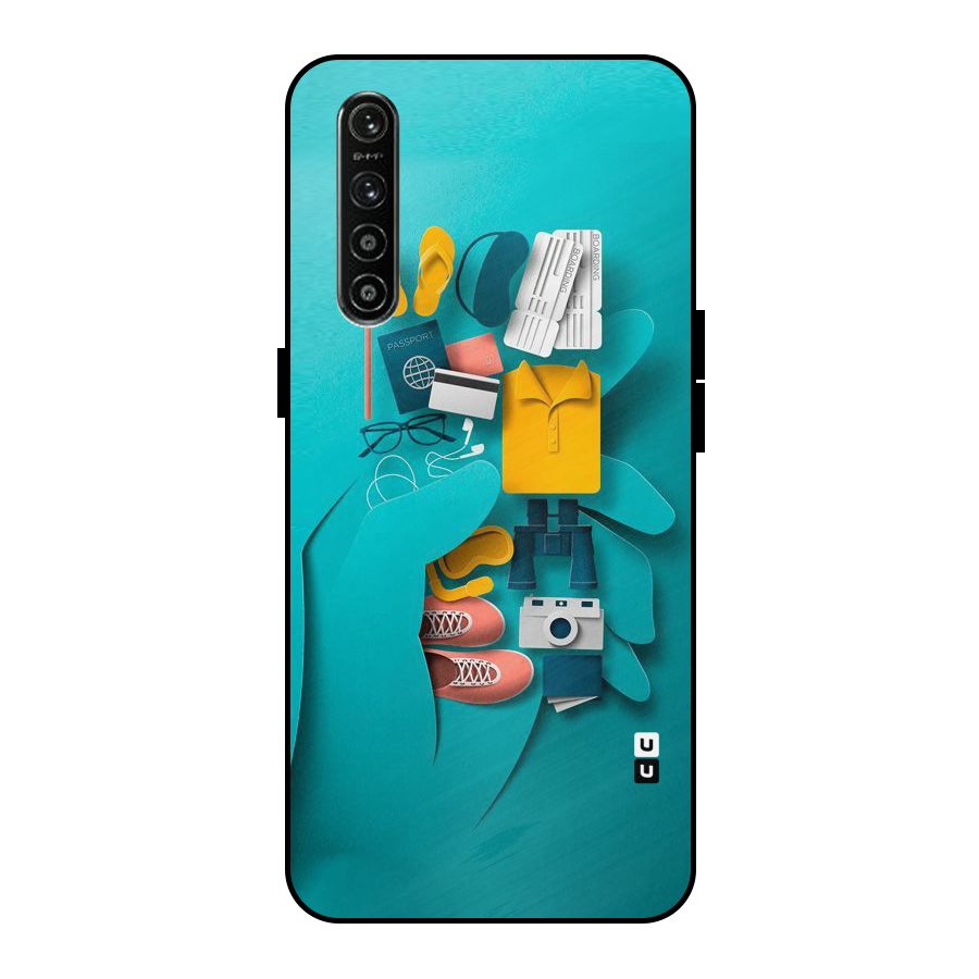 Vacay Vibes Metal Back Case for Realme XT