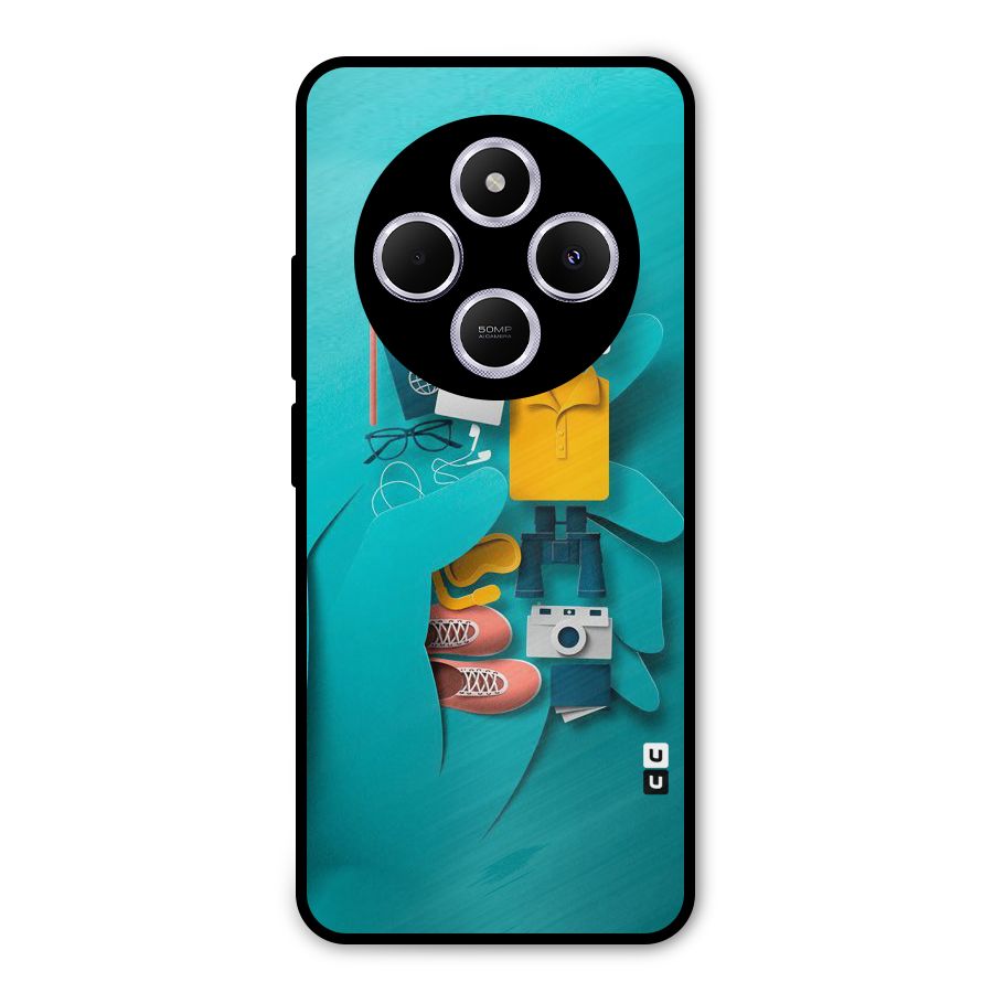 Vacay Vibes Metal Back Case for Redmi 14C