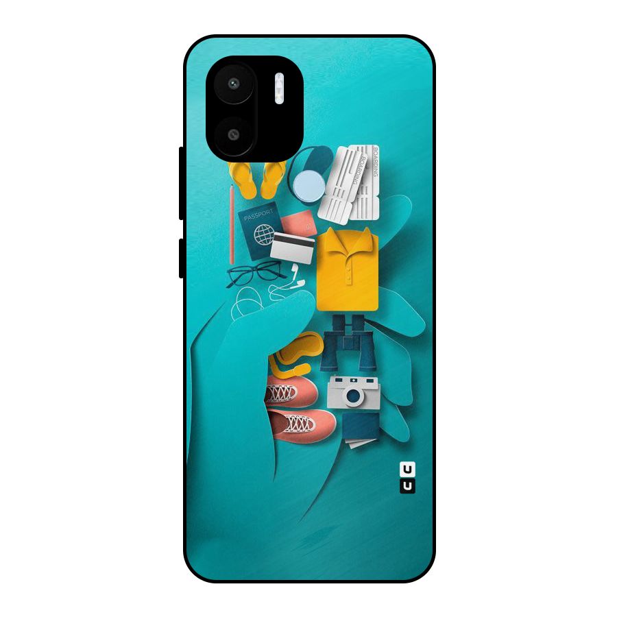 Vacay Vibes Metal Back Case for Redmi A2+