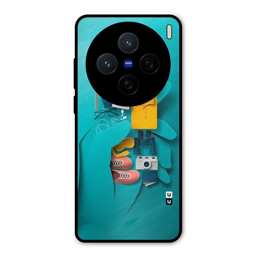 Vacay Vibes Metal Back Case for Vivo X200