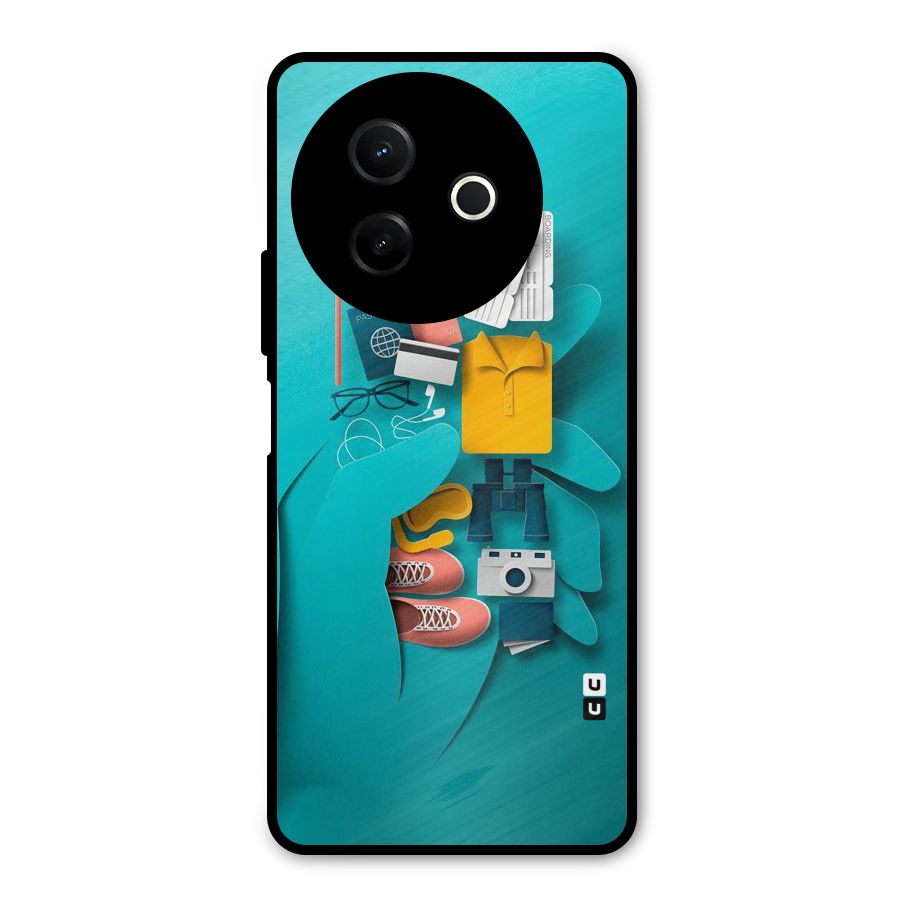 Vacay Vibes Metal Back Case for Vivo Y39