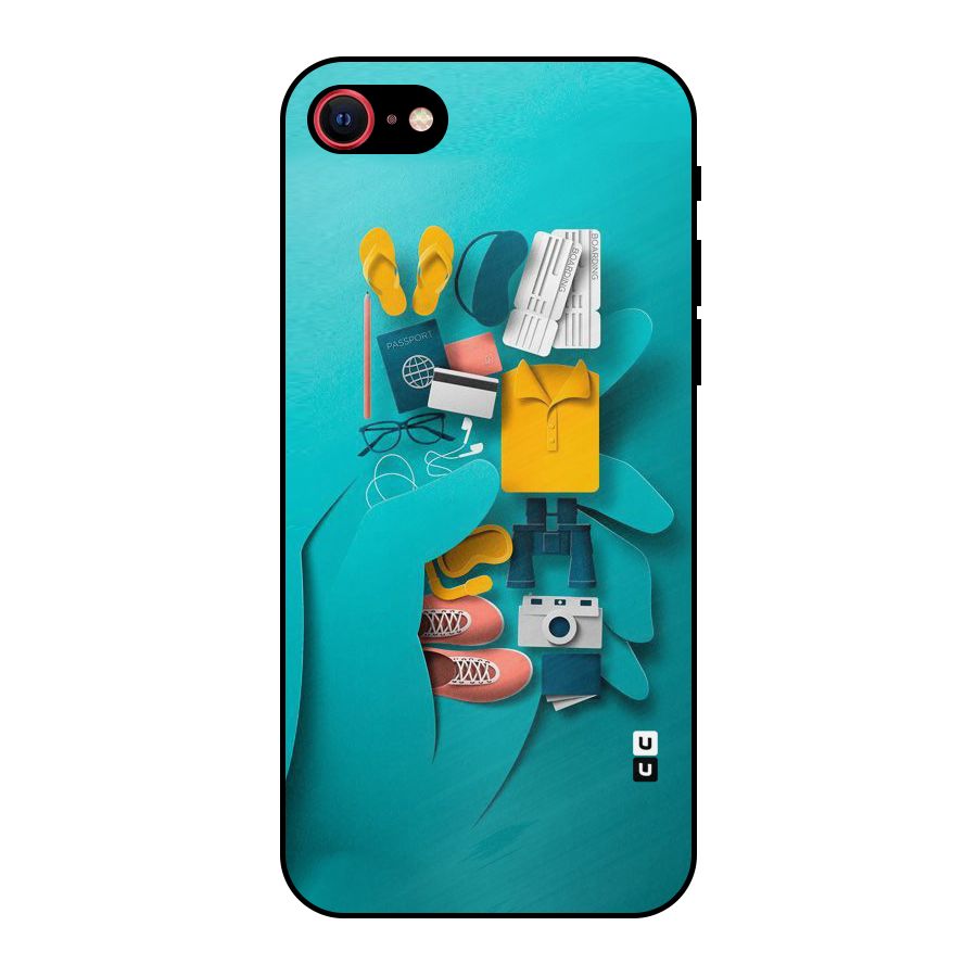 Vacay Vibes Metal Back Case for iPhone 7