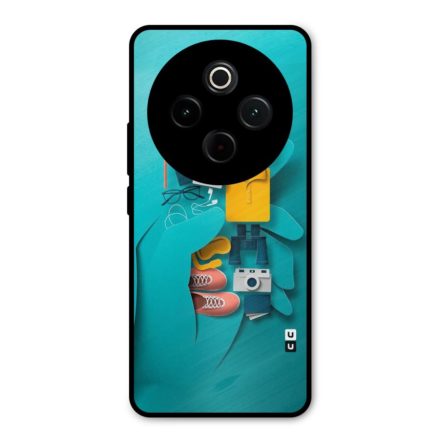 Vacay Vibes Metal Back Case for iQOO Z10