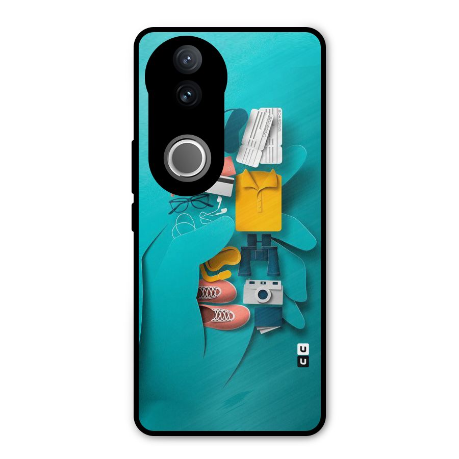 Vacay Vibes Metal Back Case for iQOO Z10R