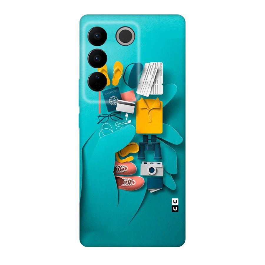 Vacay Vibes Original Polycarbonate Back Case for Vivo V27