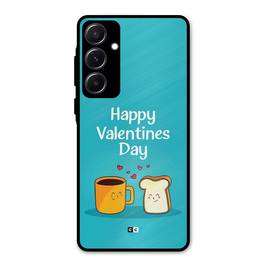 Valentine Proposal Metal Back Case for Galaxy A55