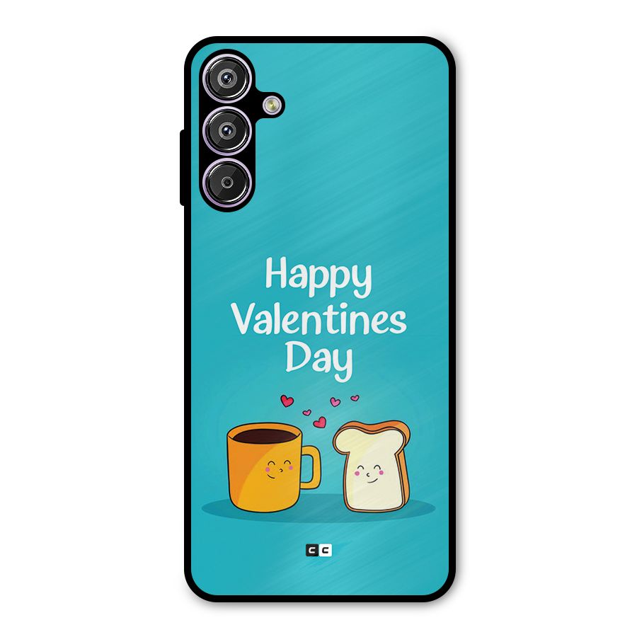 Valentine Proposal Metal Back Case for Galaxy F15