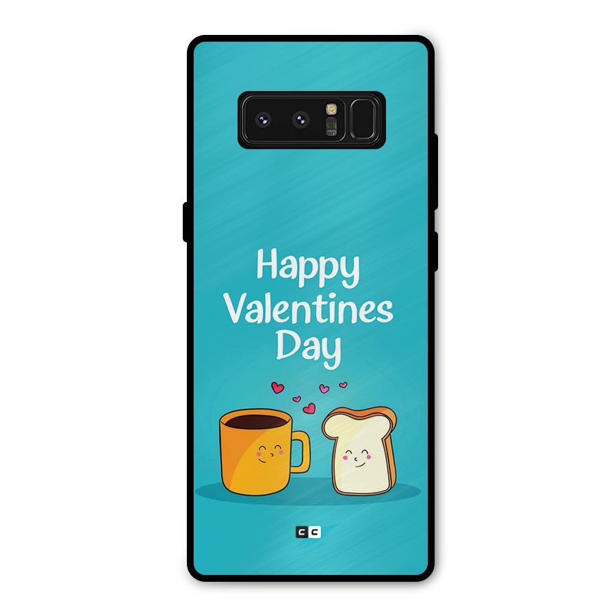 Valentine Proposal Metal Back Case for Galaxy Note 8