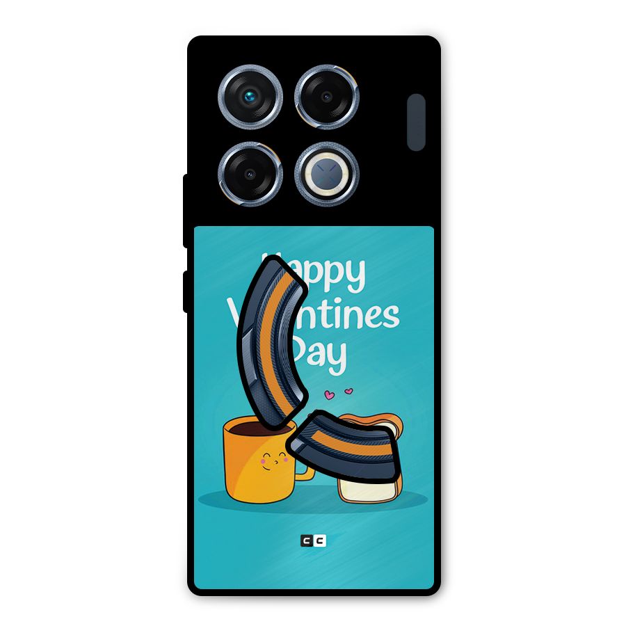Valentine Proposal Metal Back Case for Infinix GT 20 Pro
