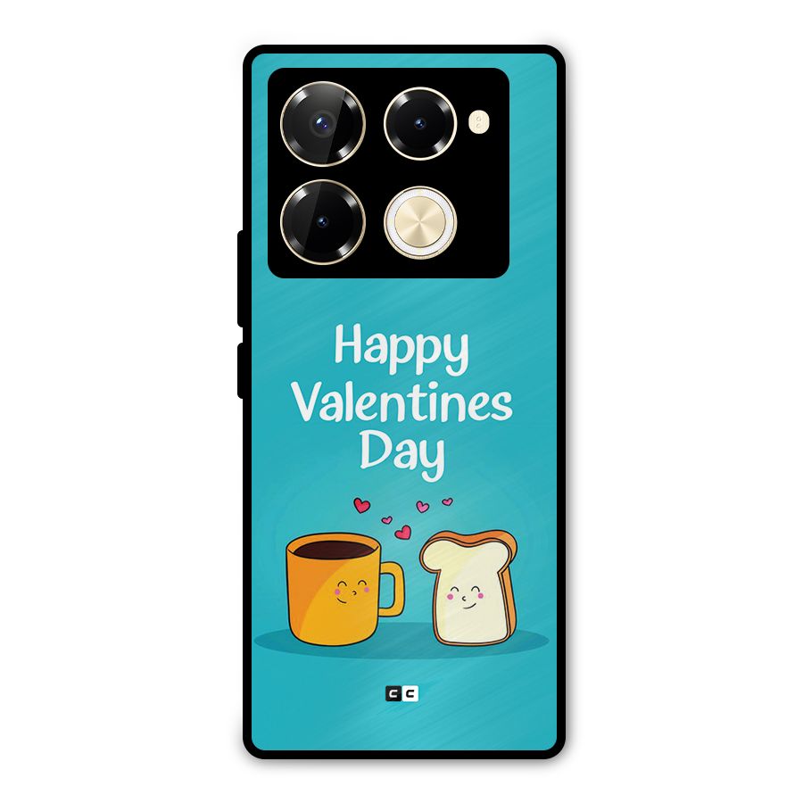 Valentine Proposal Metal Back Case for Infinix Note 40 Pro Plus