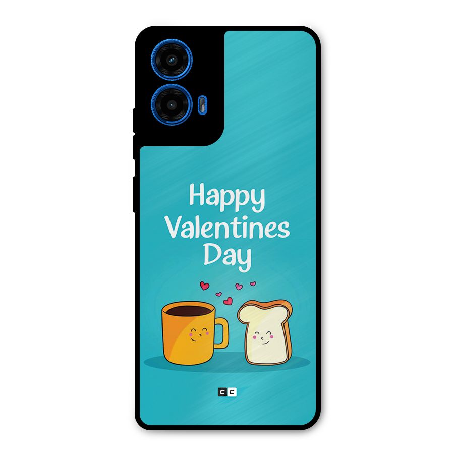 Valentine Proposal Metal Back Case for Moto G45