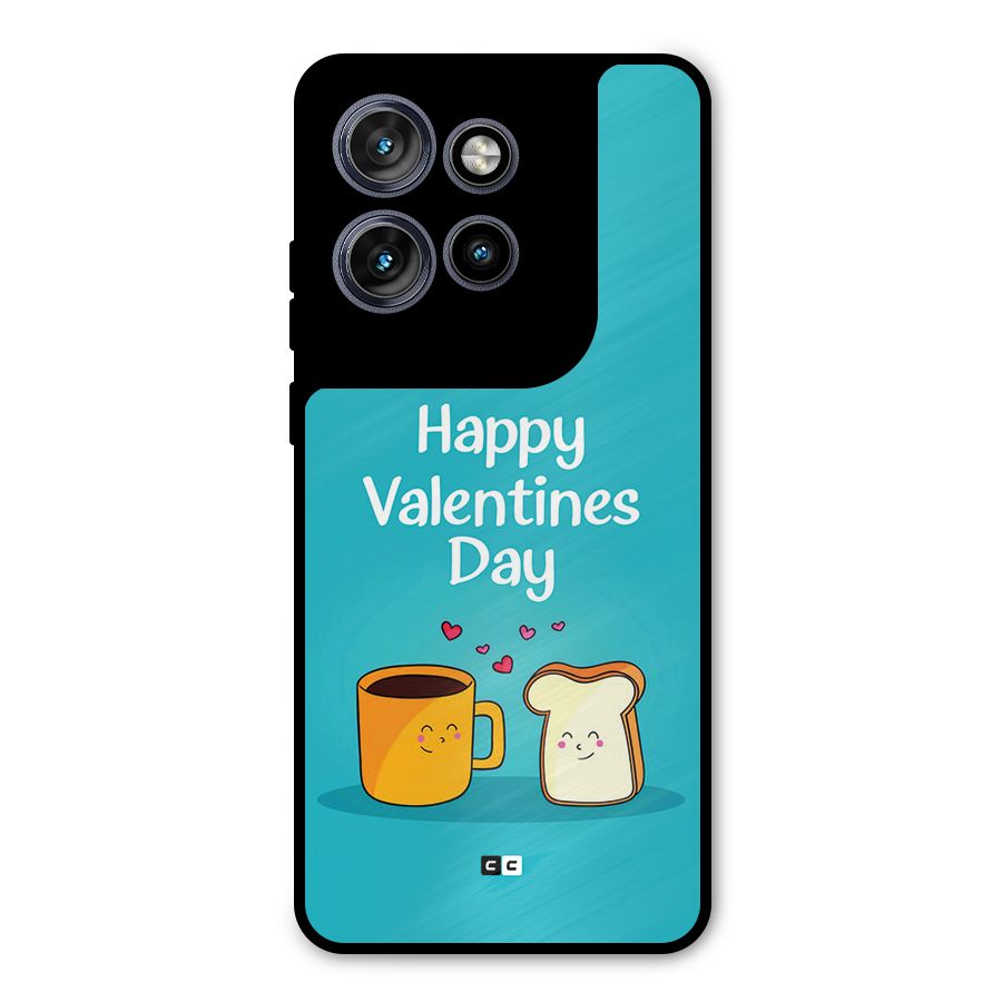 Valentine Proposal Metal Back Case for Motorola Edge 50 Neo