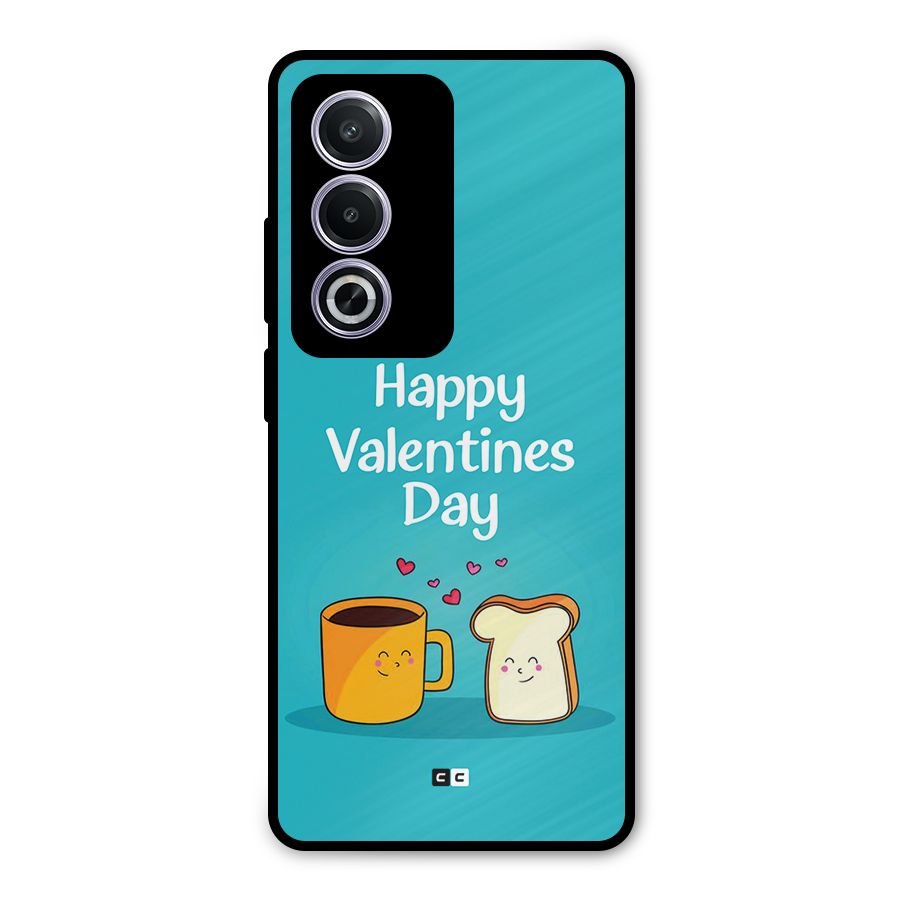 Valentine Proposal Metal Back Case for Oppo A3 Pro