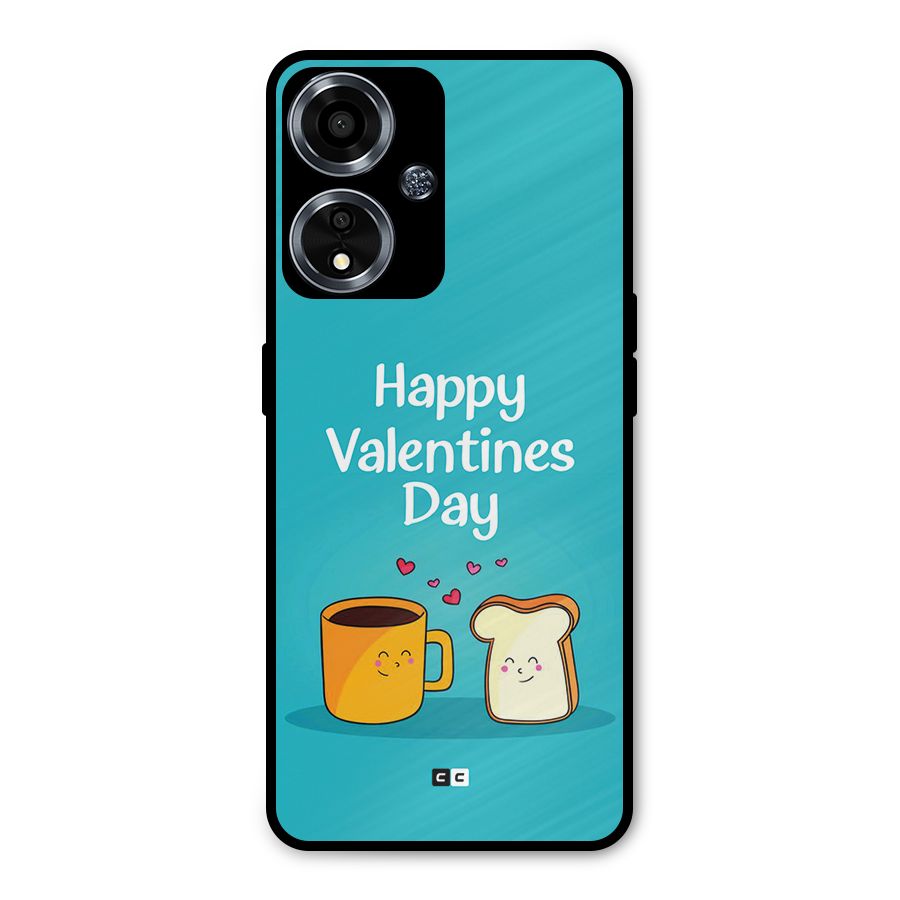 Valentine Proposal Metal Back Case for Oppo A59