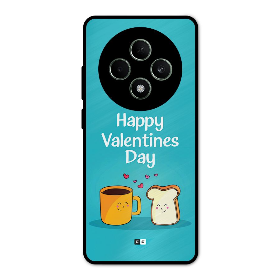 Valentine Proposal Metal Back Case for Oppo F27