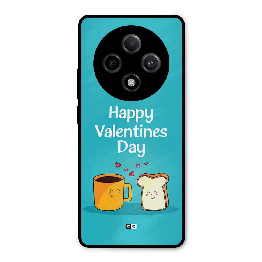 Valentine Proposal Metal Back Case for Oppo F27 Pro Plus