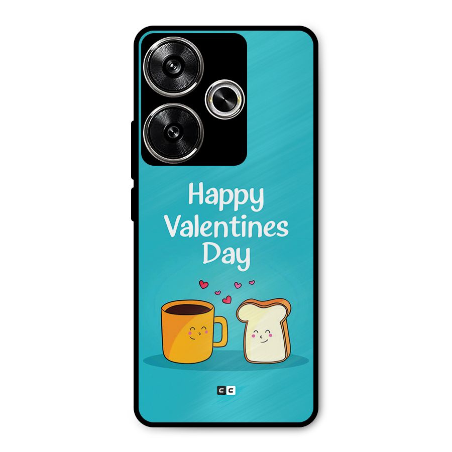 Valentine Proposal Metal Back Case for Poco F6