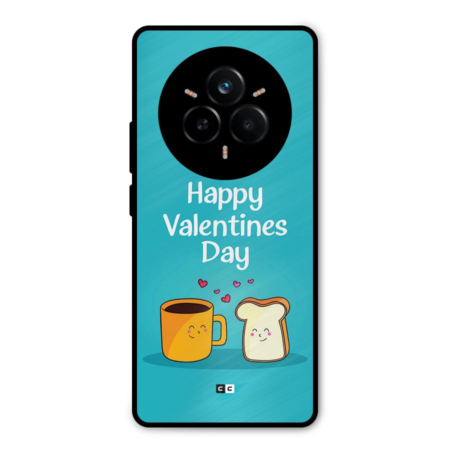 Valentine Proposal Metal Back Case for Realme 14 Pro