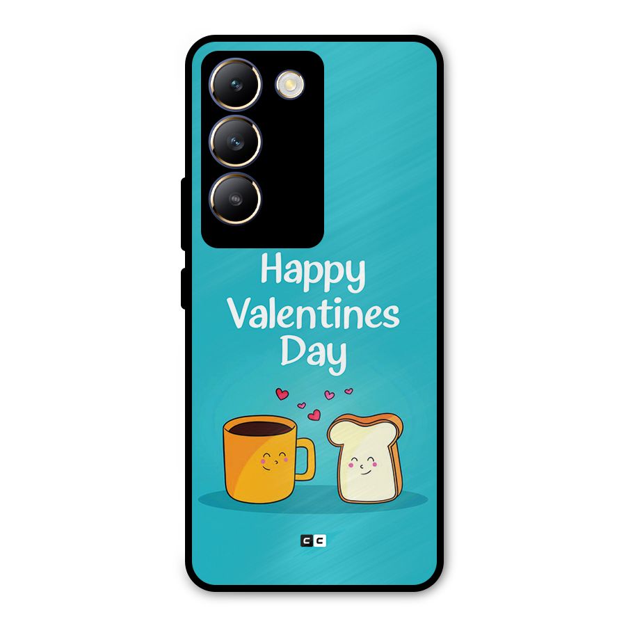 Valentine Proposal Metal Back Case for Vivo T3 5G