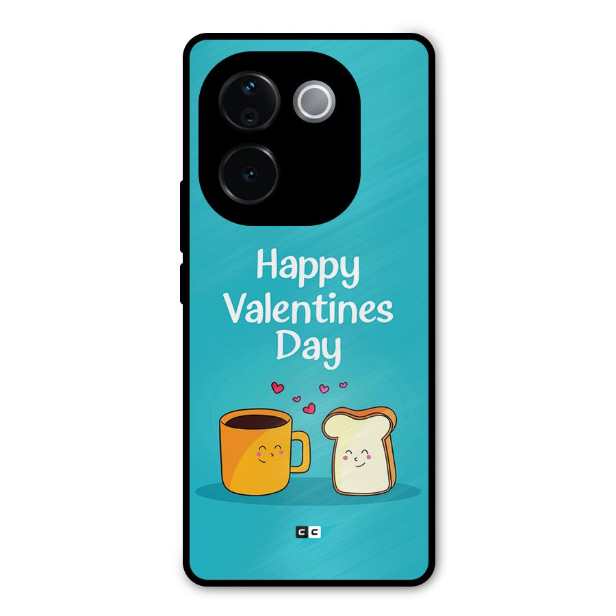 Valentine Proposal Metal Back Case for Vivo T3 Pro